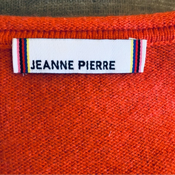 Pure Cashmere Sm crewneck in soft orange - Picture 4 of 5